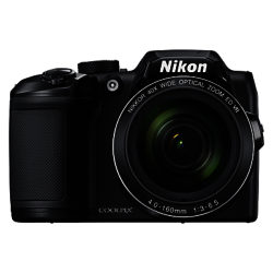 Nikon COOLPIX B500 Digital Camera, 16MP, HD 1080p, 40x Optical Zoom, Wi-Fi, Bluetooth, 3 LCD Screen Black